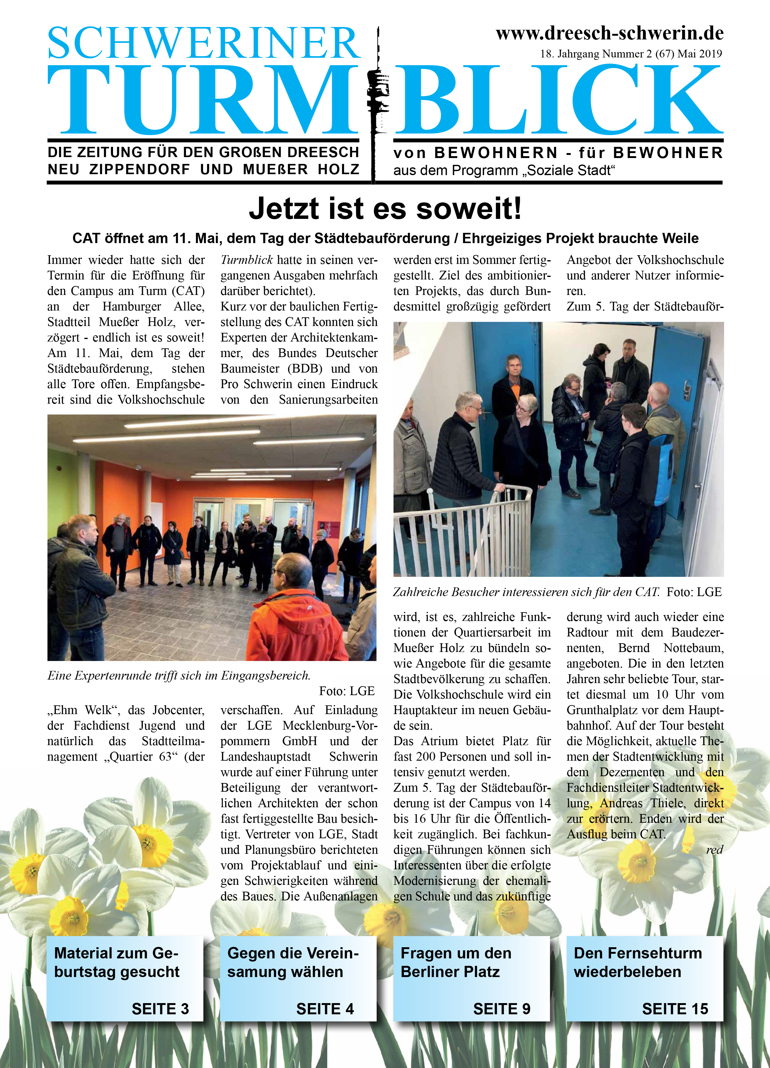 Schweriner Turmblick Ausgabe Mai 2019